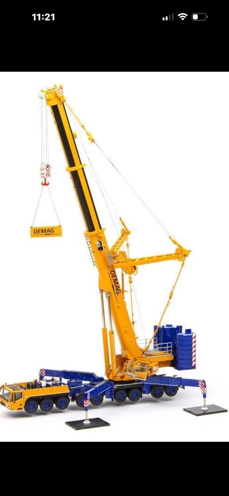 IMC 31-0141 1:50 Scale Demag AC700-9 Mobile Crane Brand New Sealed