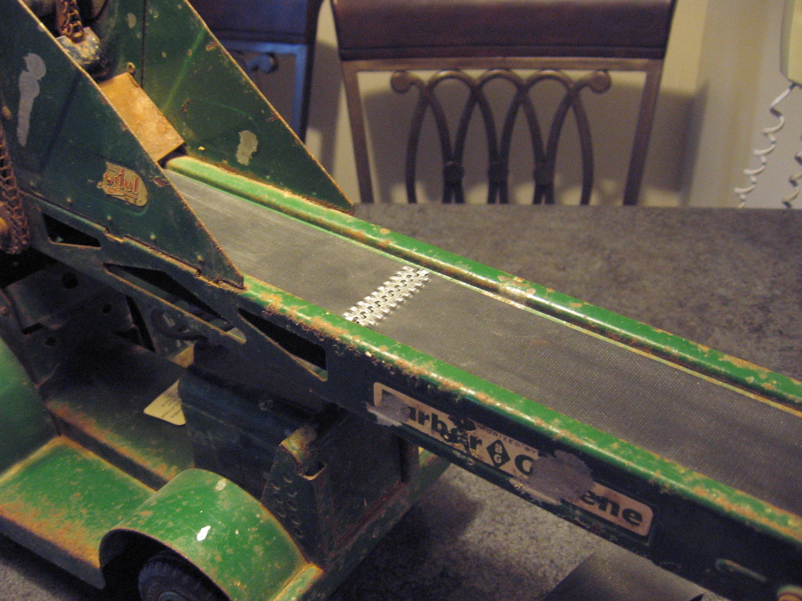 Doepke Barber Greene, Fitted Conveyor Belt Only, for Model Toys, Bucket Loader
