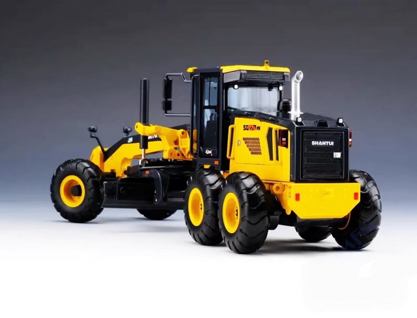 1/35 SHANTUI SG27-G Motor Grader Diecast Model Car Gift Collection Display Shelf