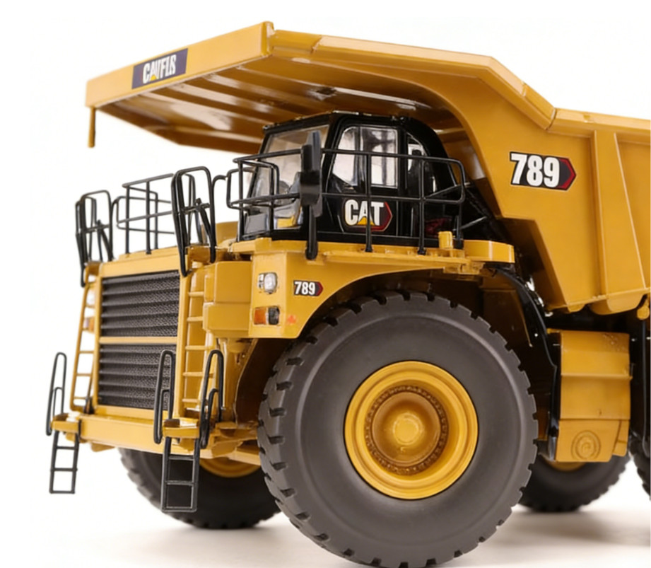 1:50 DM CAT 789 Mining Dump Truck Construction Machinery Equipment Diecast Model