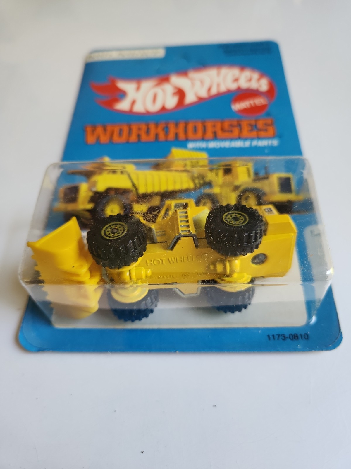 Vintage 1979 Hot Wheels Workhorses 1173 Cat Loader Construction Toy Lot of 4