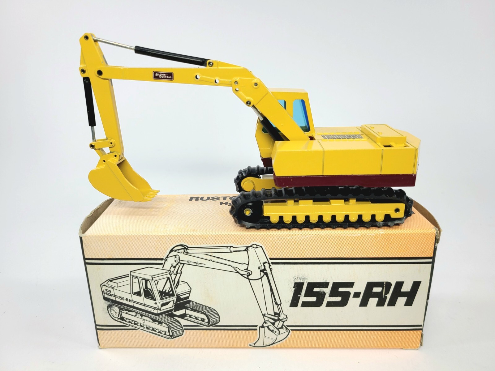 Ruston-Bucyrus 155-RH Excavator – NZG 1:50 Scale Diecast Model #204 New