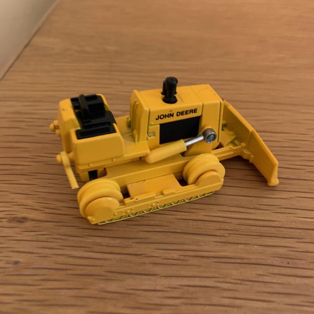 Ertl John Deere 690C Excavator, John Deer Bull Dozer, John Deere 4 WD Tractor