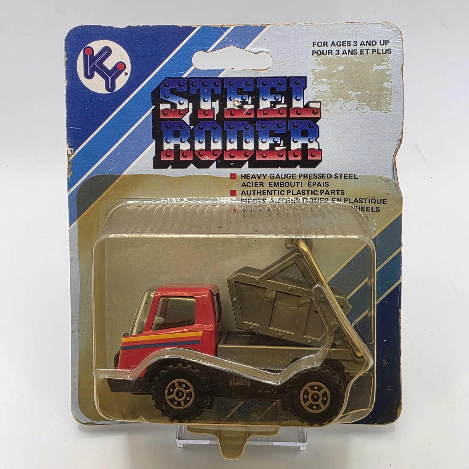 Vintage KY Steel Roder Diecast Dump Truck No. 3315 MOC Kai Yip Construction