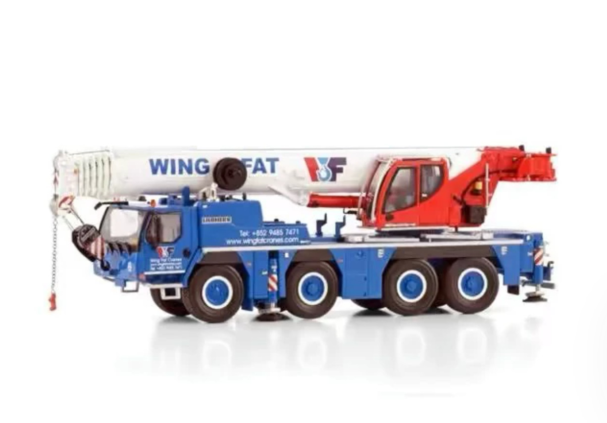 WSI 1:50 Liebherr LTM 1090-4.2 Crane Wing Fat 51-2157 Diecast Collectible Model