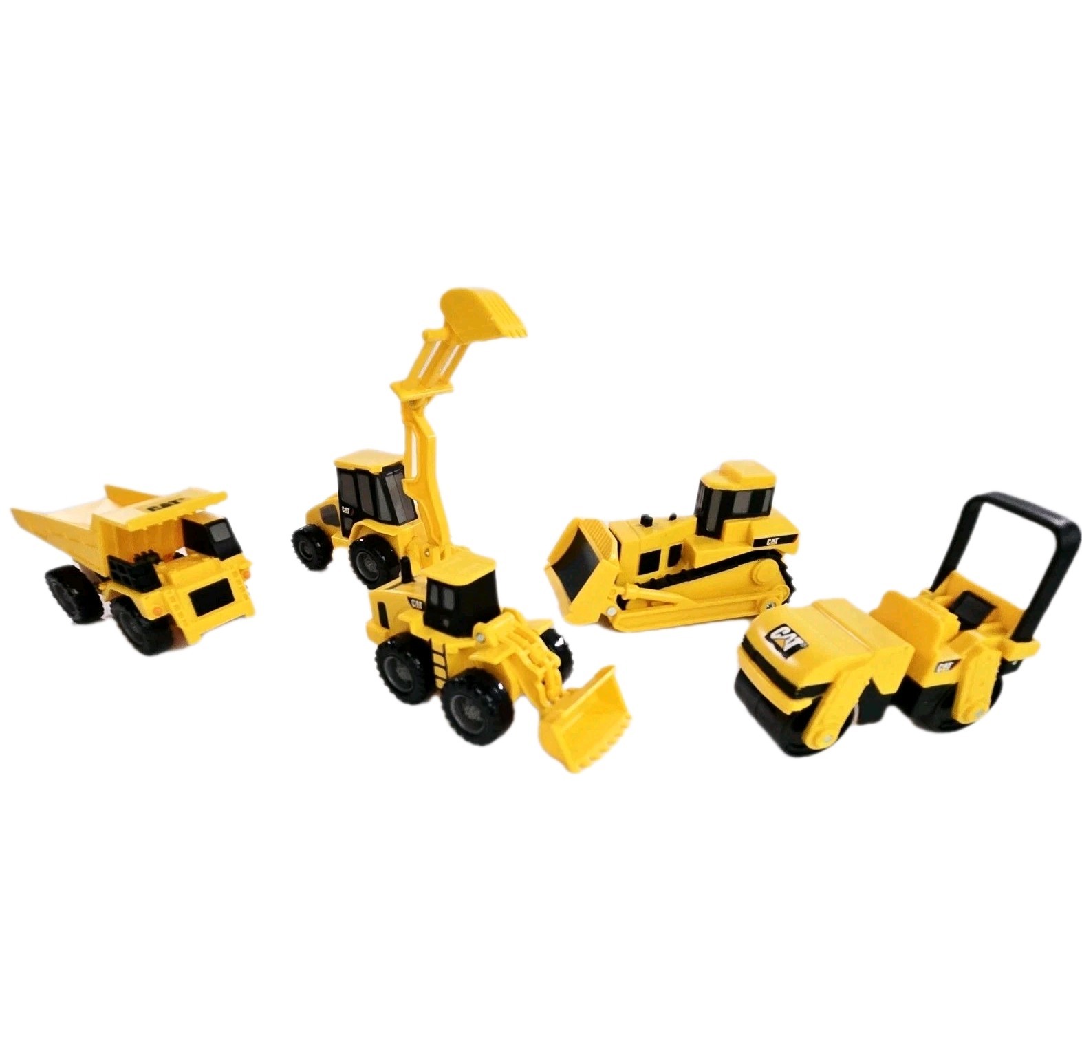 Caterpillar Construction Little Machines 5 Pack, Great Cake Toppers.