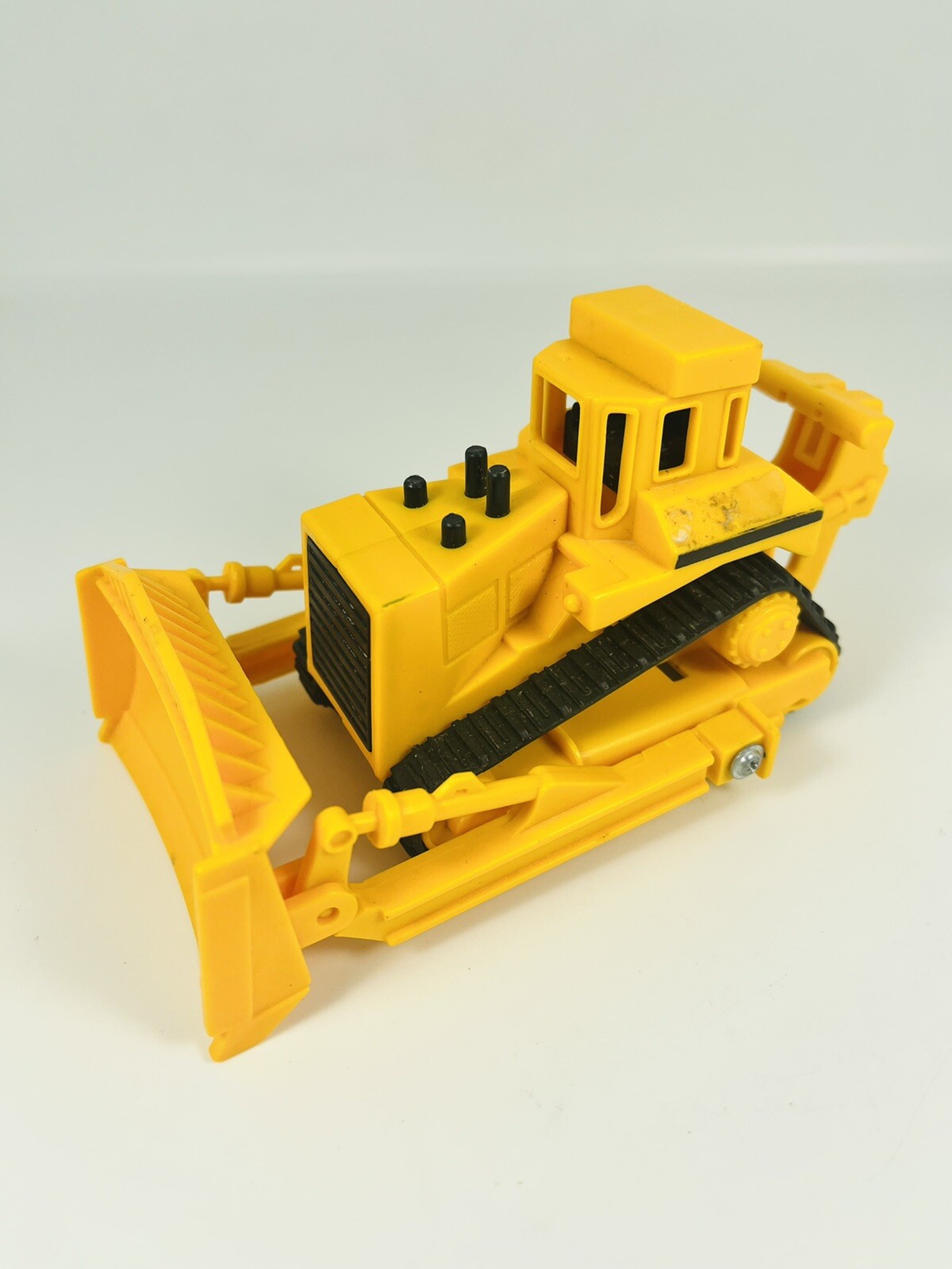 Vintage Toy State Industries Plastic Bulldozer Construction Vehicle Toy