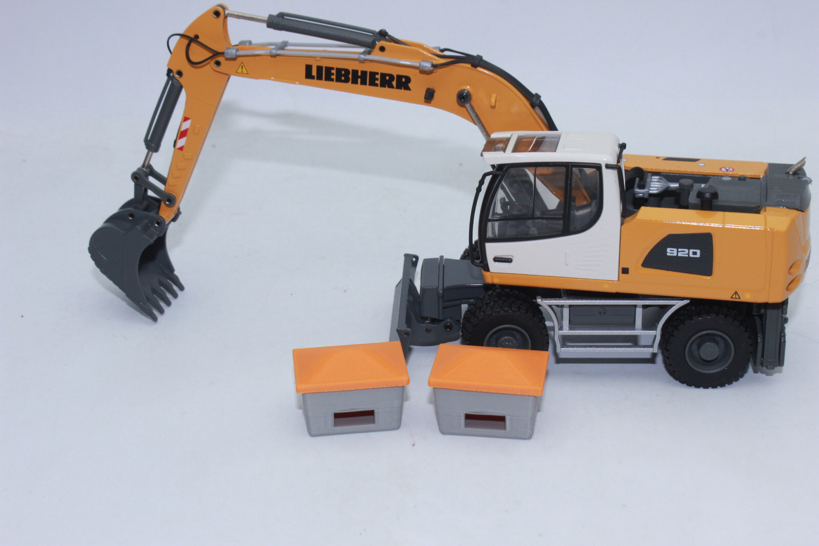 2X Spreader Container Spreader Box Salt Container Diorama 1:50 Spreader Box