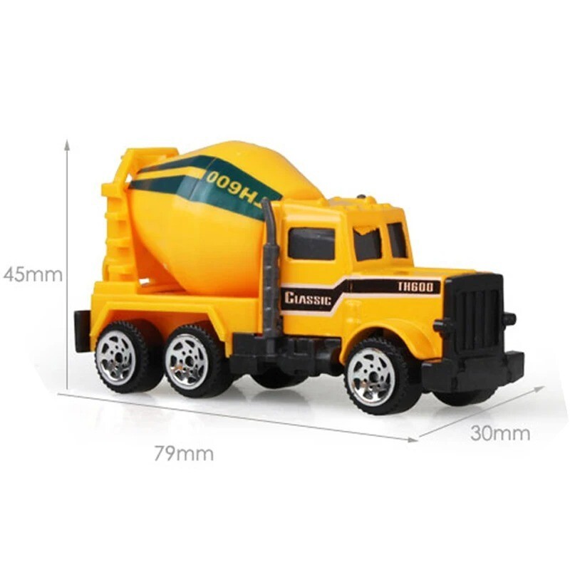 Mini Alloy Diecast Car Model Engineering Toy Vehicles Dump Truck Forklifts New