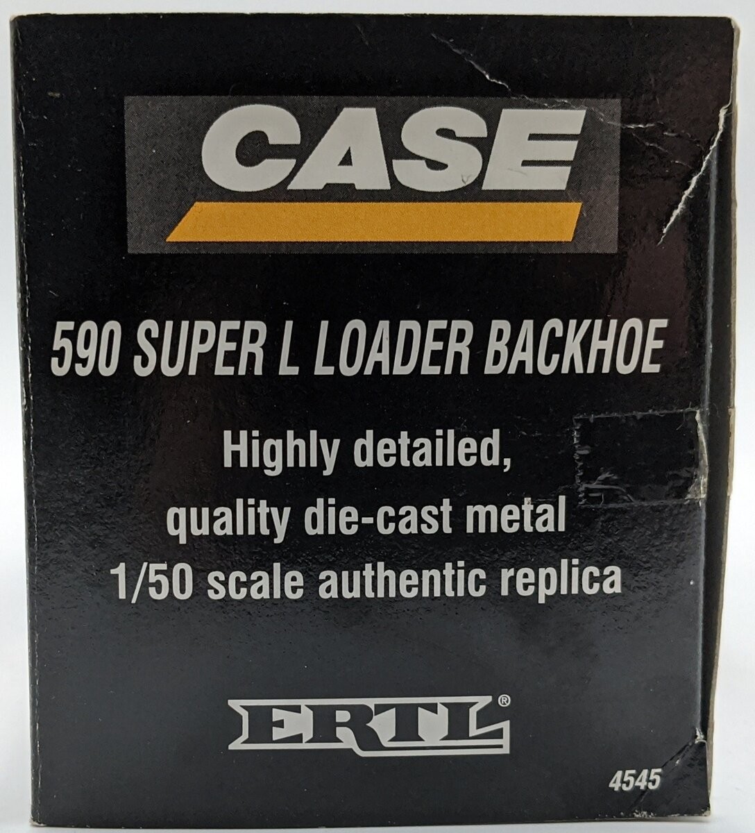 Ertl 4545 1:50 Case 590 Super L Loader Backhoe NIB