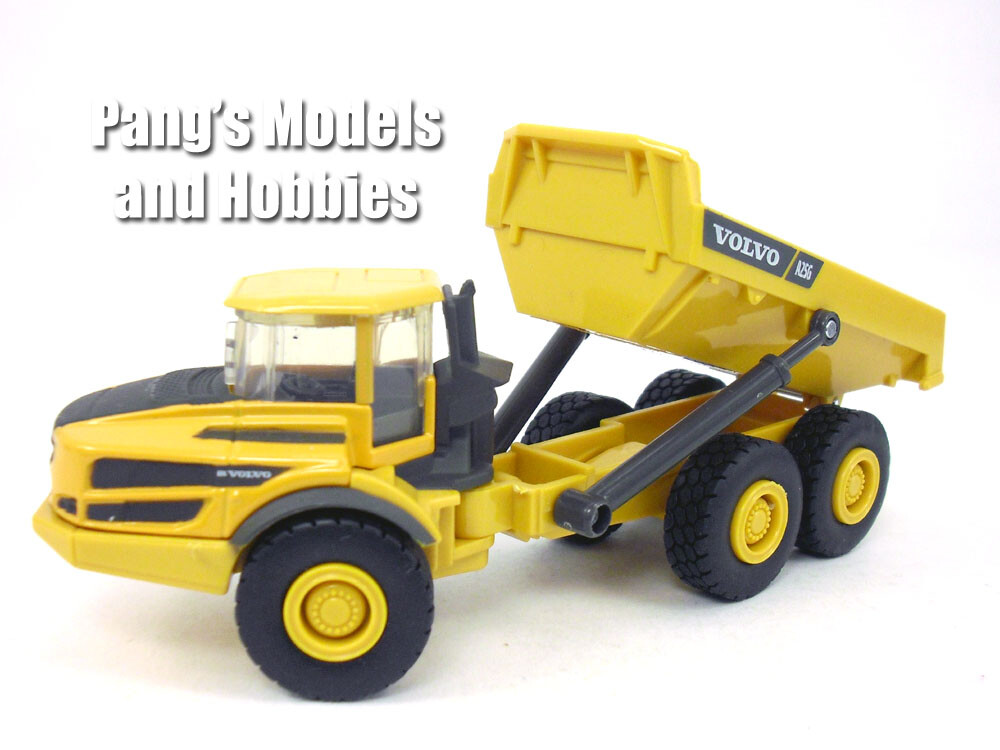5 Inch Volvo A25G (A25) Articulated Hauler Truck Scale Diecast & Plastic Model