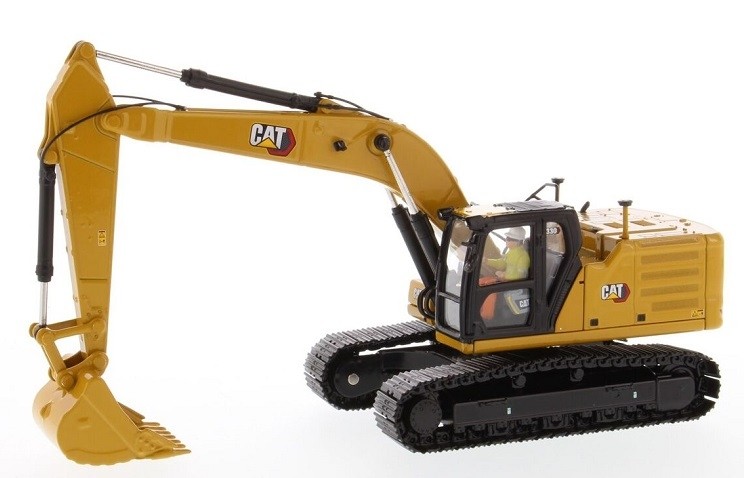 DIECAST MASTERS – CATERPILLAR 330 Crawler Excavator with Driver – 1/50 -…
