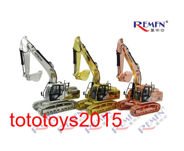 ZX200-6 1:50 golden/silver/Pink Excavator Construction Vehicle Alloy Truck Model