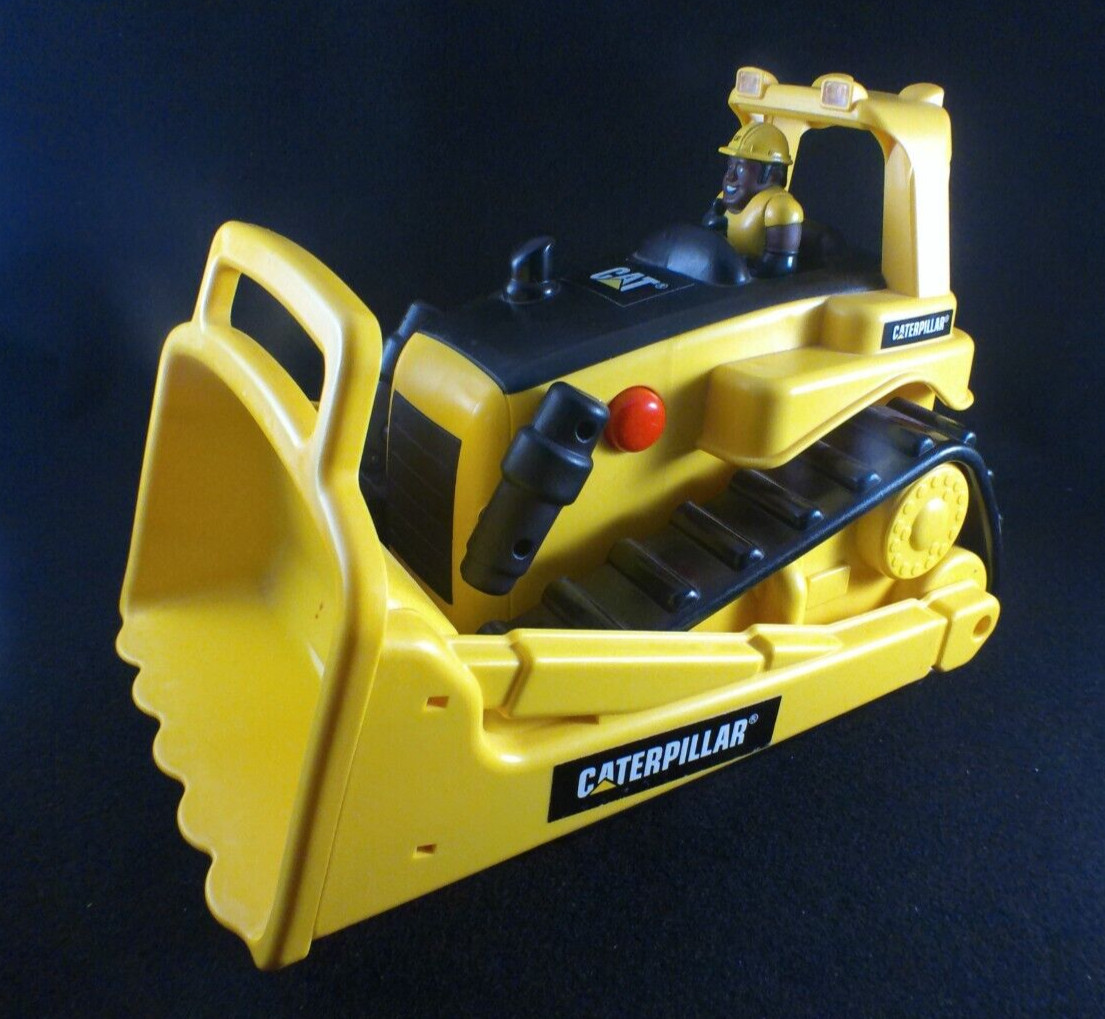 Caterpillar Bulldozer Toy State Industrial – Works (2 AA Batteries Not Included)
