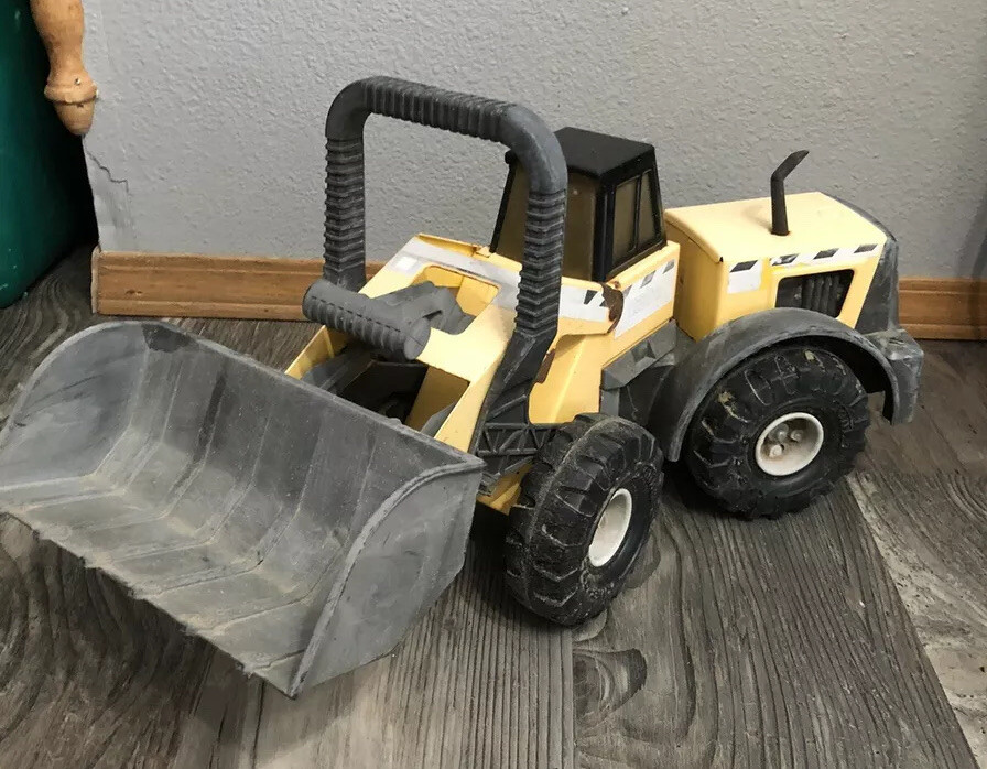 Tonka Front End Loader 728 Toy Pressed Steel & Plastic