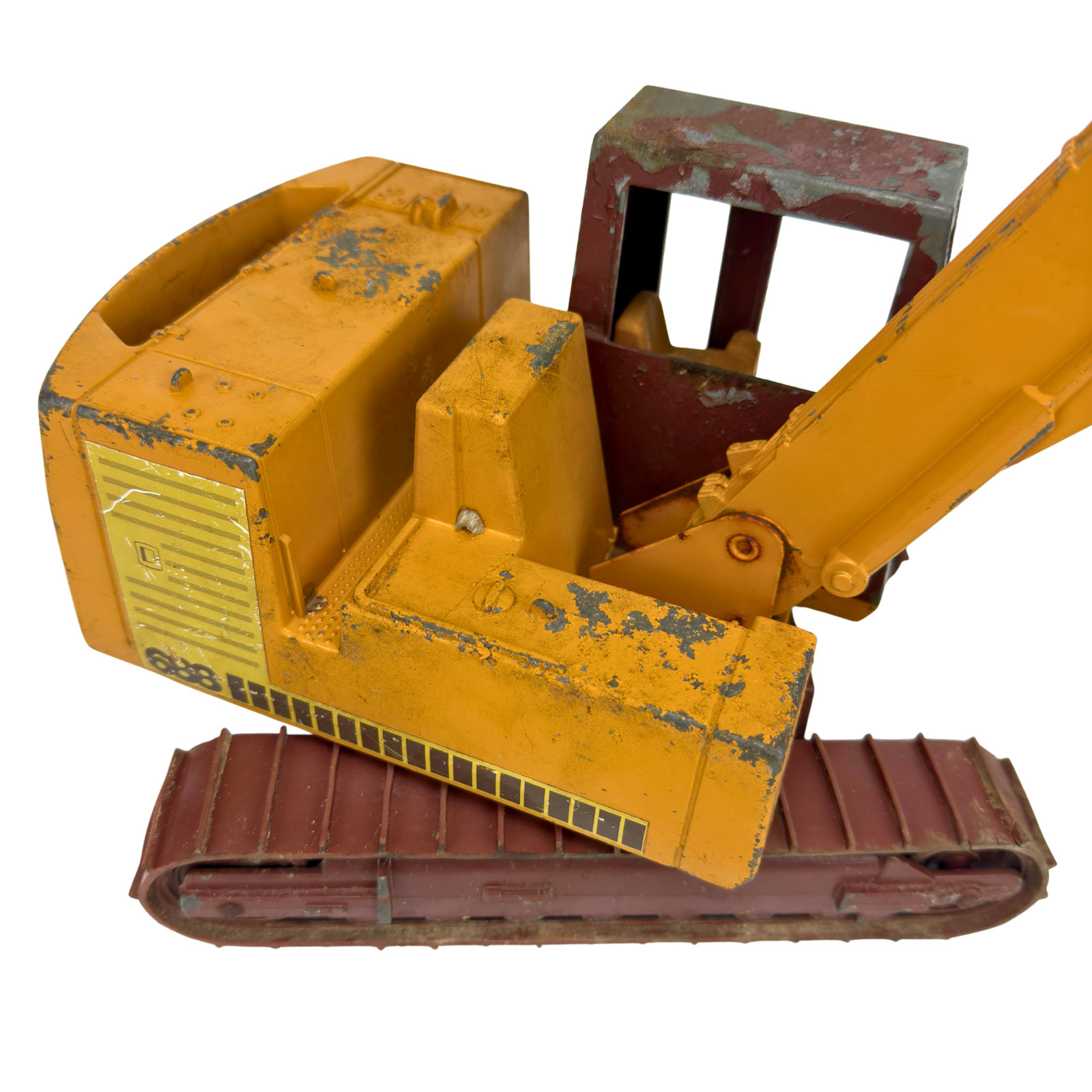 Ertl CASE 688 Diecast Metal Crawler Excavator Toy Made USA Construction 1/16 VTG