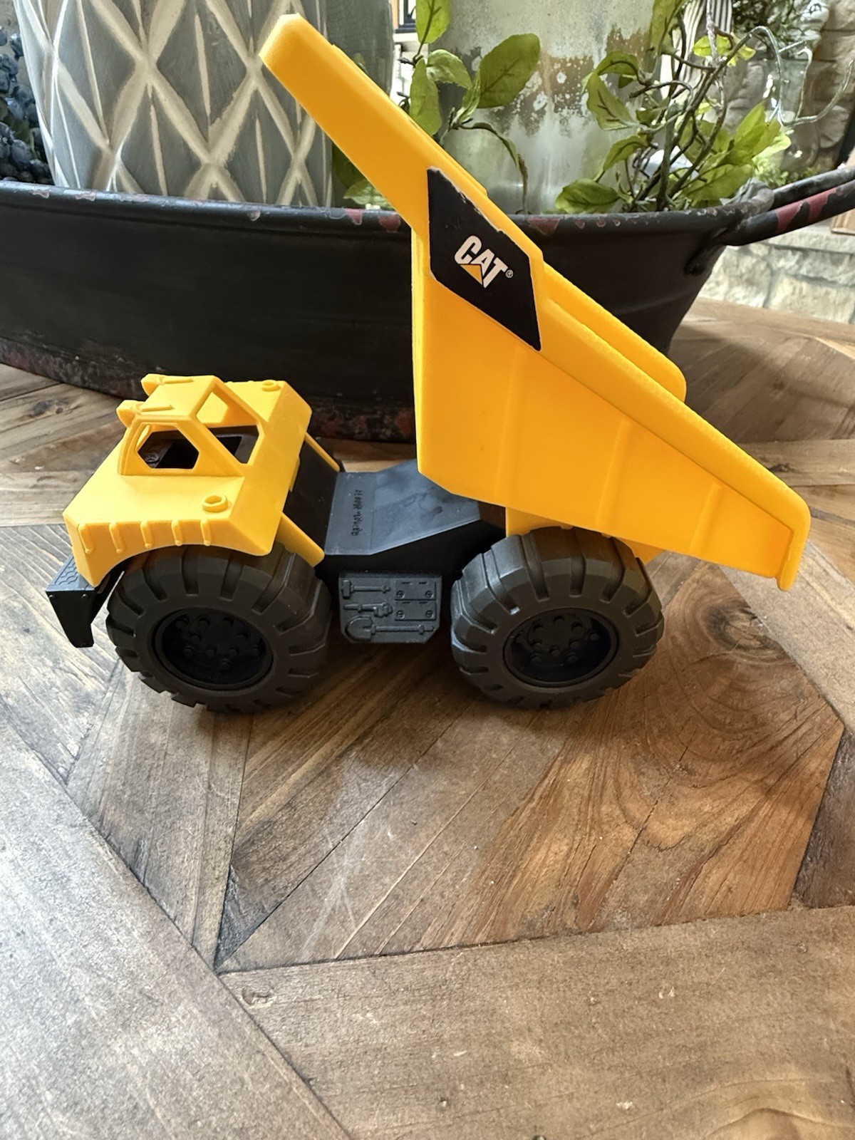CAT Construction Toy Vehicle Lot Dump Truck Dozer Front Loader Yellow/Black