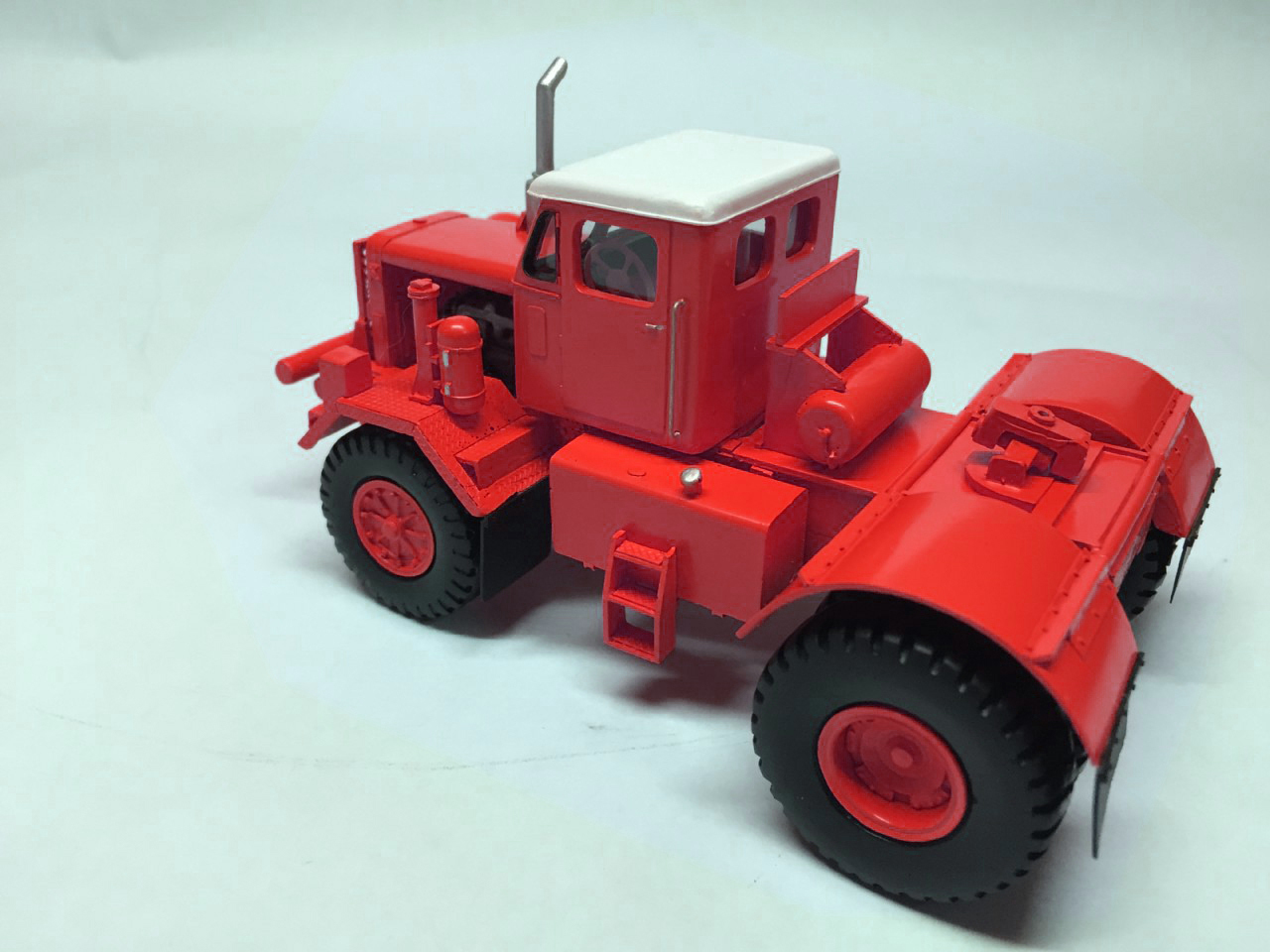 Resin 1/50 KW Dart 50 BDT / Bottom Trailer – RED COLOUR -Ready Made Resin Model