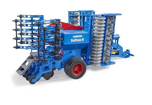Bruder Lemken Solitair 9 Sowing Combination Toy Vehicle for Kids Ages 4+