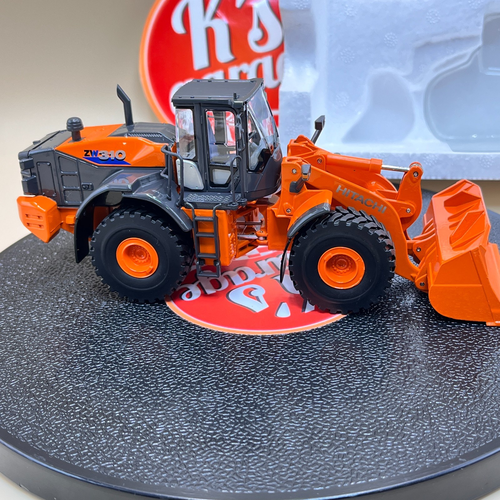 HITACHI 1/50 ZW310 Wheel Loader ZW-6 series Reliablue solutions orange metal