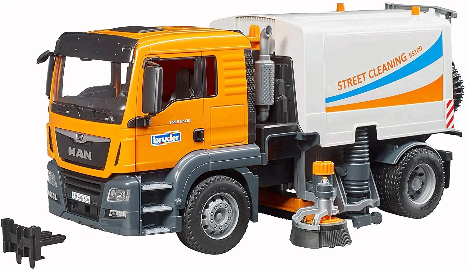 BRUDER #03780 MAN TGS Street Sweeper NEW!