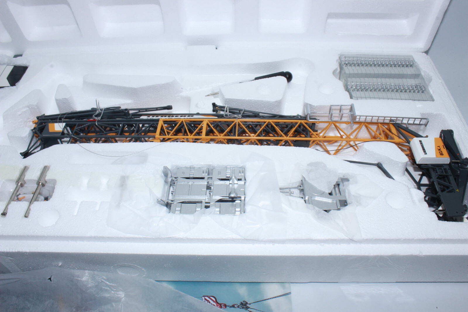 Nzg 1051 Liebherr 81 K Quick-Assembly Crane 1:50 New in Original Packaging