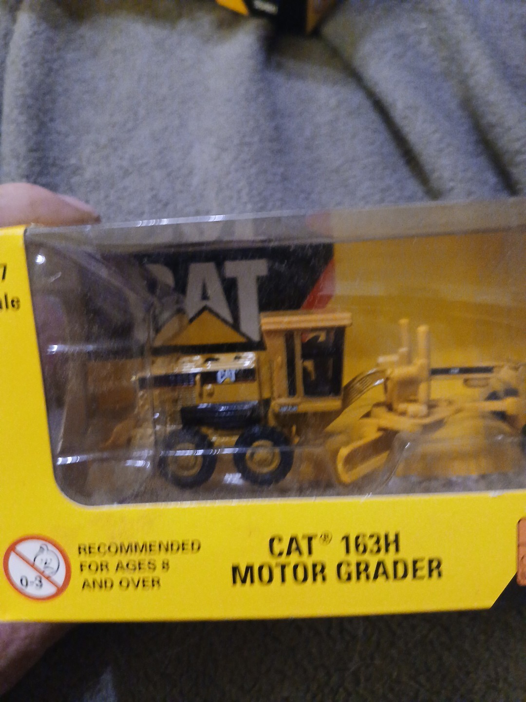1:87 Scale Norscot 55403 Die-Cast CAT 163H Motor Grader