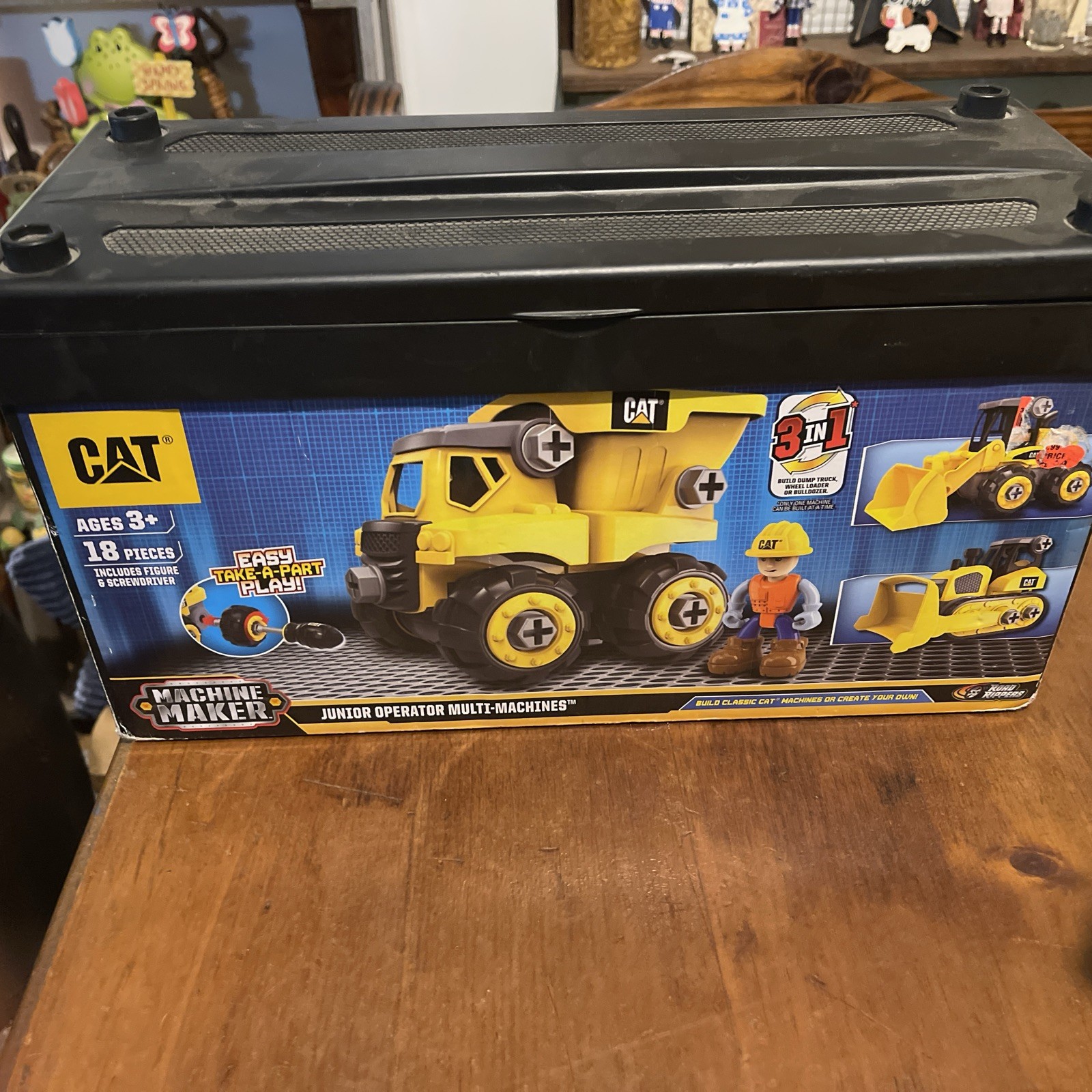 CAT Machine Maker Junior Operator Multi Machines Construction Sets And Quarry