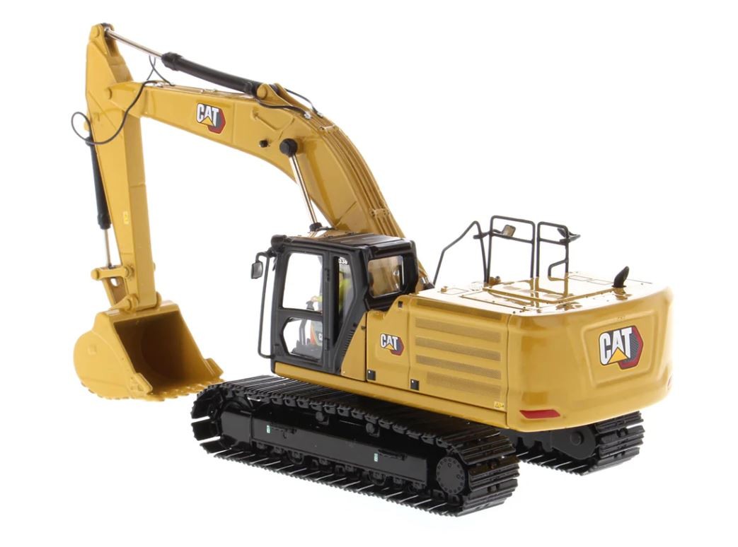 DIECAST MASTERS,New generation CATERPILLAR 336 excavator with driver and meta…