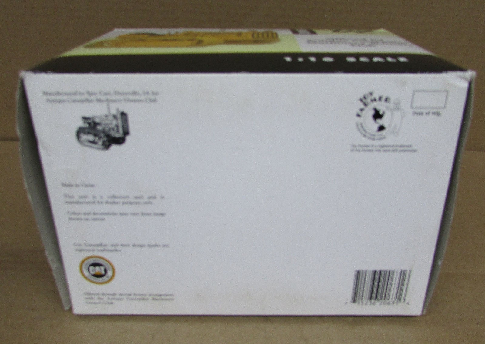 Caterpillar D2 Crawler Tractor 2003 NTTC Show SpecCast 1/16 Scale Model NIB