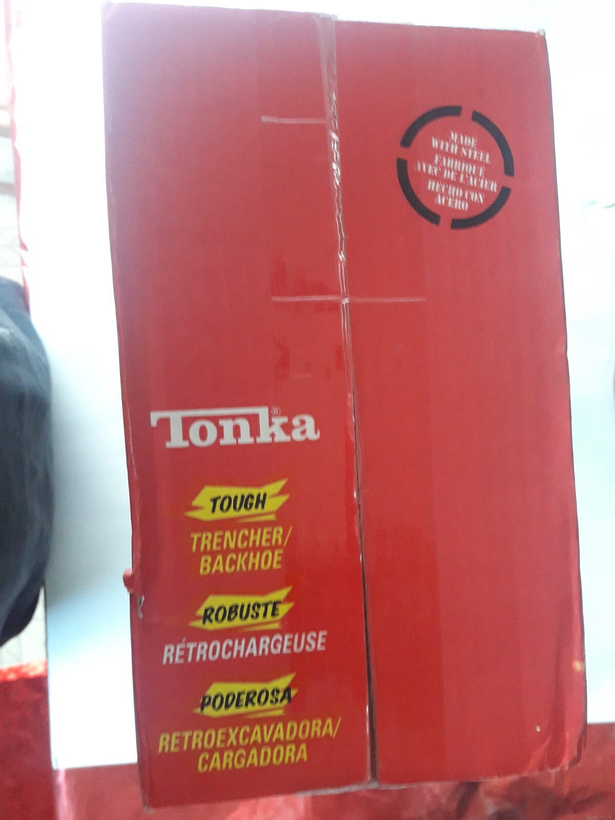 Tonka Tough Trencher/Backhoe, NEW in Original Box, Vintage, Steel, 1232,