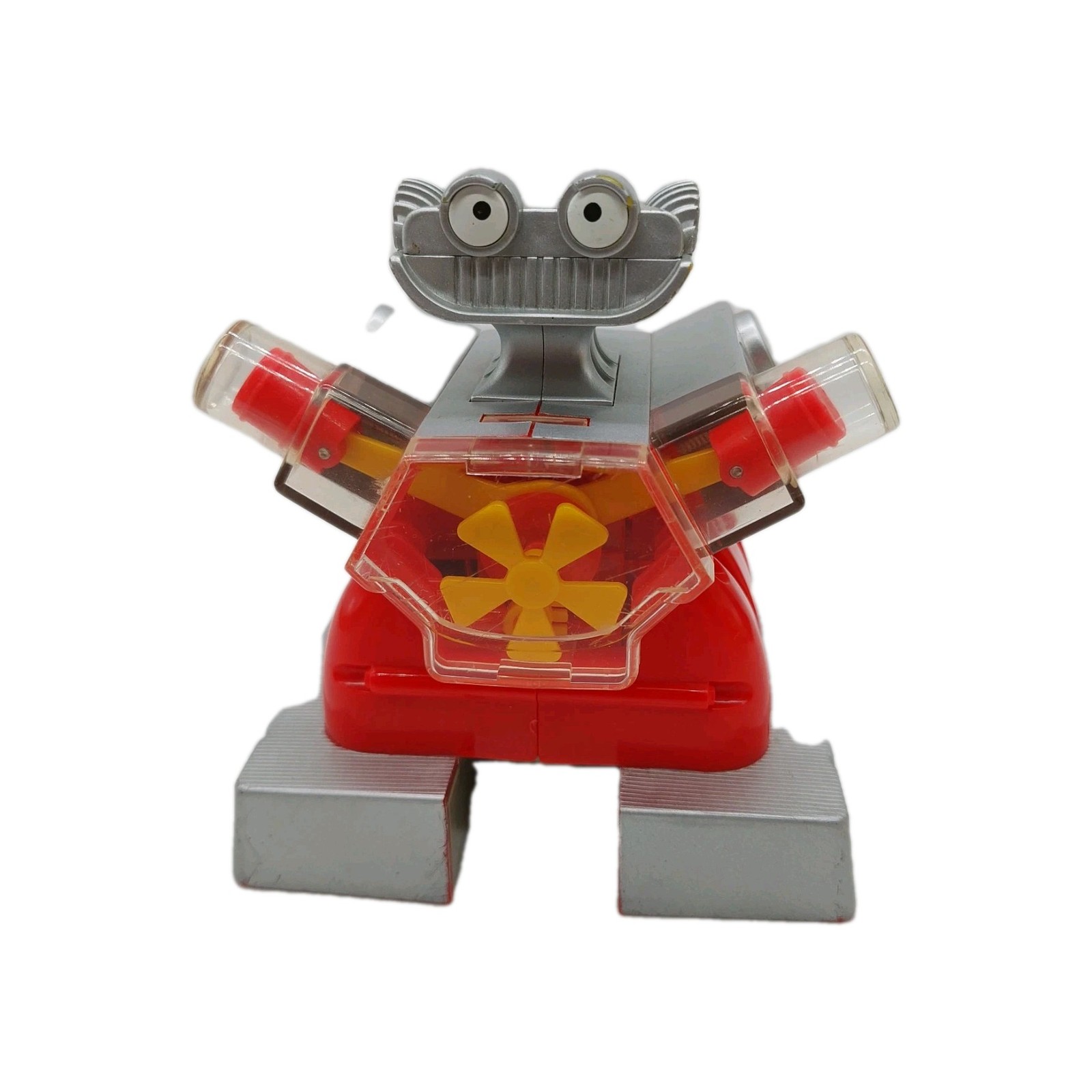 Kids Galaxy Movin Motors Robot Only Tested Working Red Yellow 2009 READ