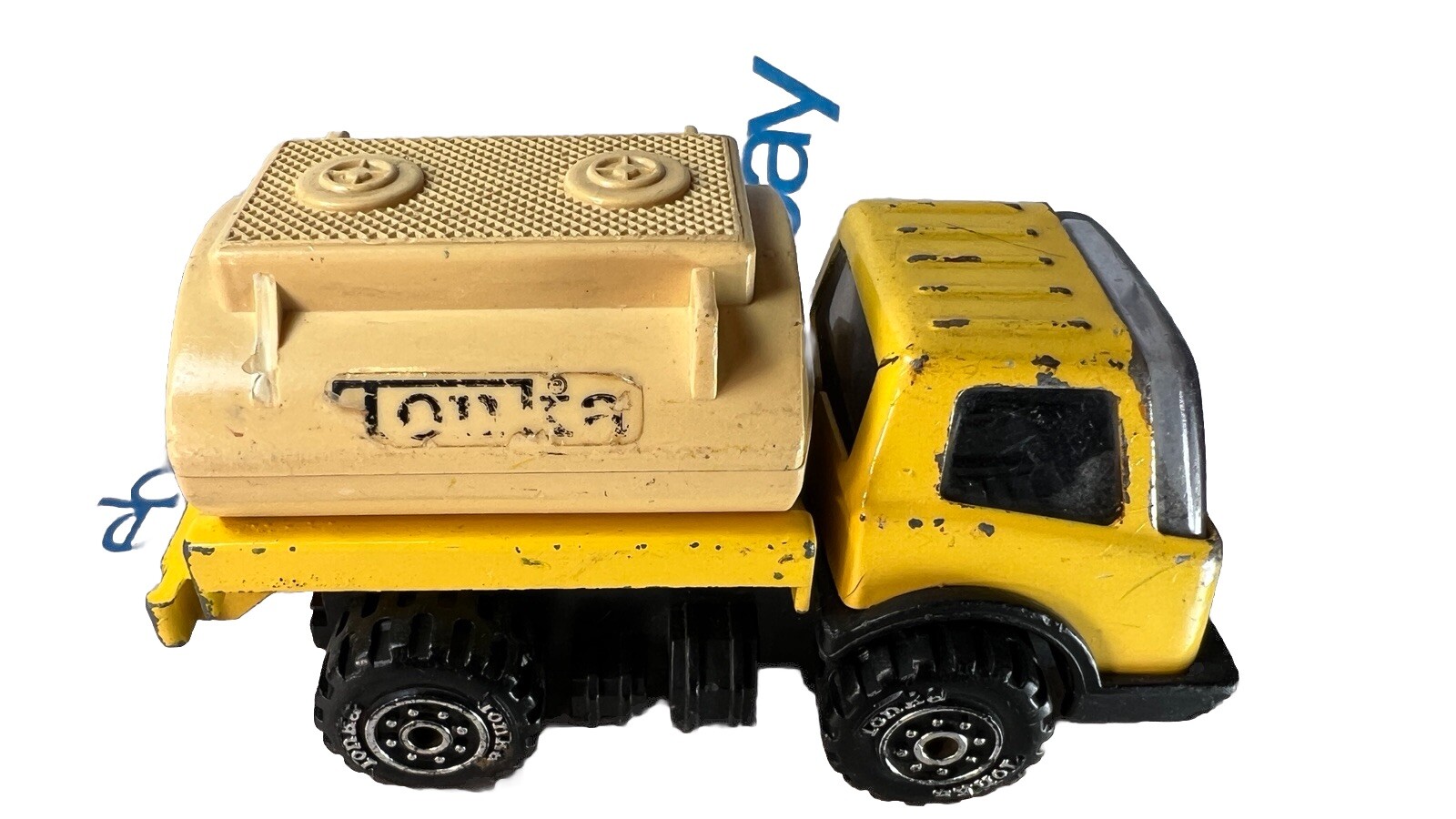 Vintage TONKA Yellow Fuel Tanker Truck – Made In Japan – Metal and Plastic