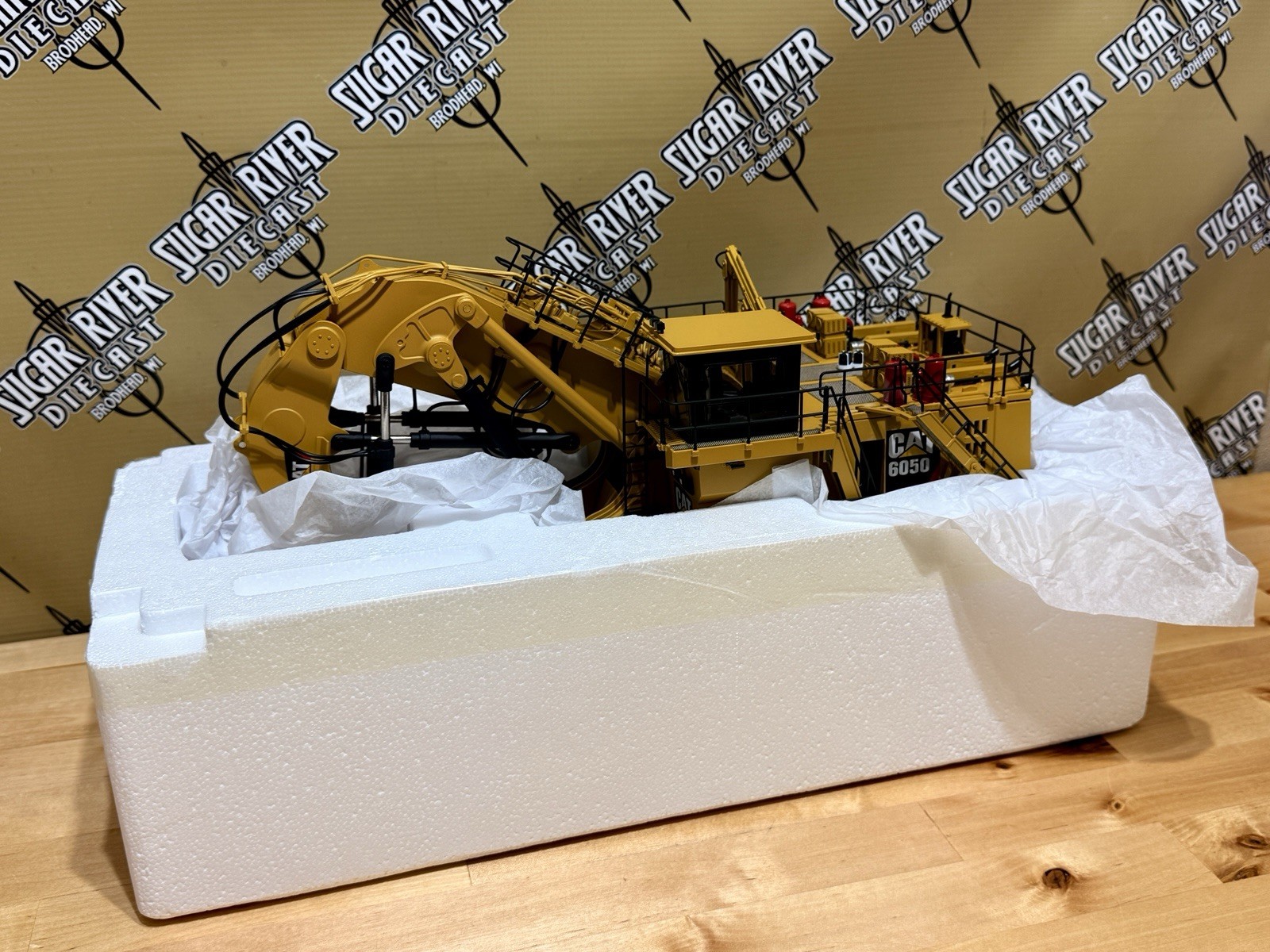 1/50 BYMO CATERPILLAR MINING FRONT SHOVEL DIECAST NEW 💥 Rare💥