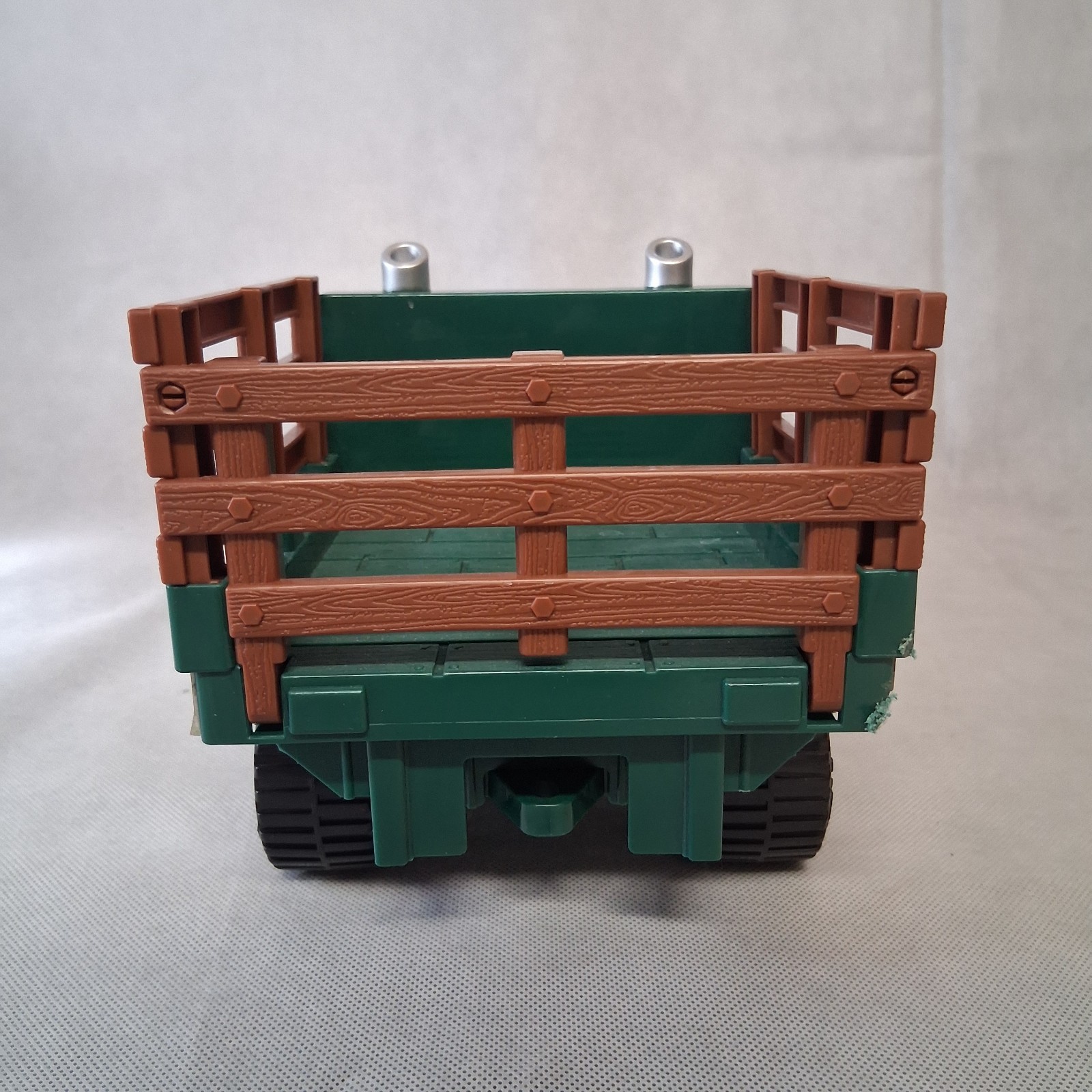 Tonka Basic Fun! Farm Flatbed Pickup Truck Green Wood Stock Rails 2022 Plastic