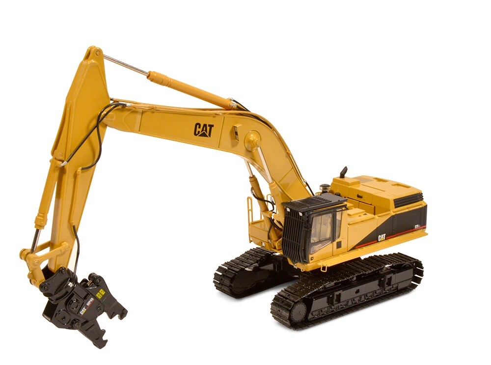 Caterpillar Cat 375L Demolition Excavator – CCM 1:48 Scale Diecast Model New