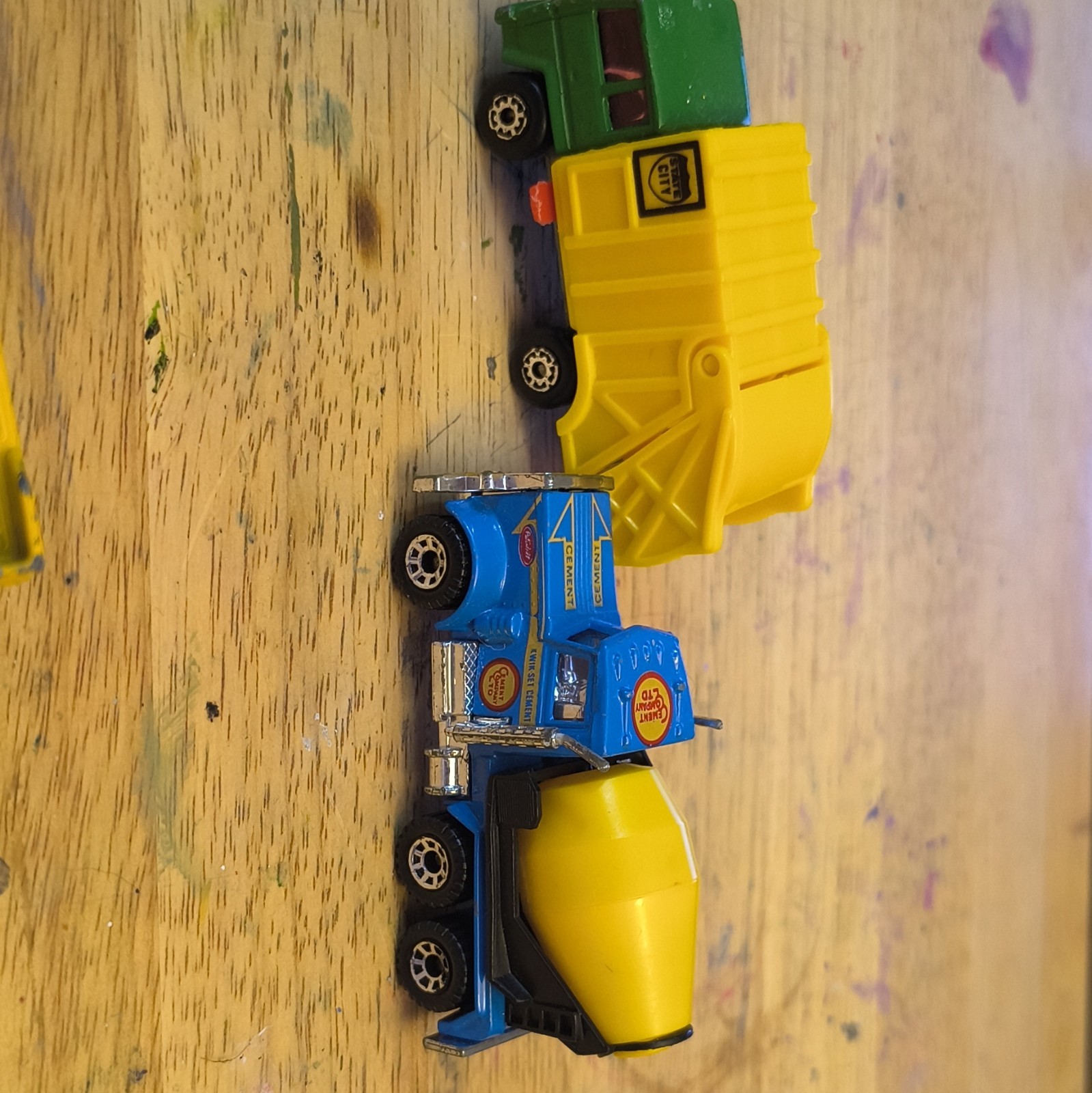 Matchbox Superfast Series Peterbilt Cement Mixer & Garbage Truck Diecast 1979