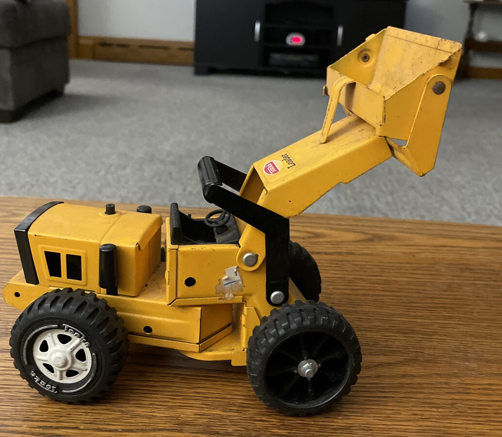 Vintage Tonka Front Loader Construction Toy 1970-1973 USA made 10″ VG Condition