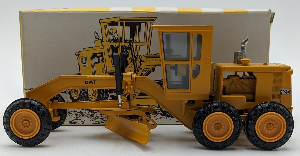 NZG 150 1:50 Scale Diecast Caterpillar 12G Motor Grader NIB