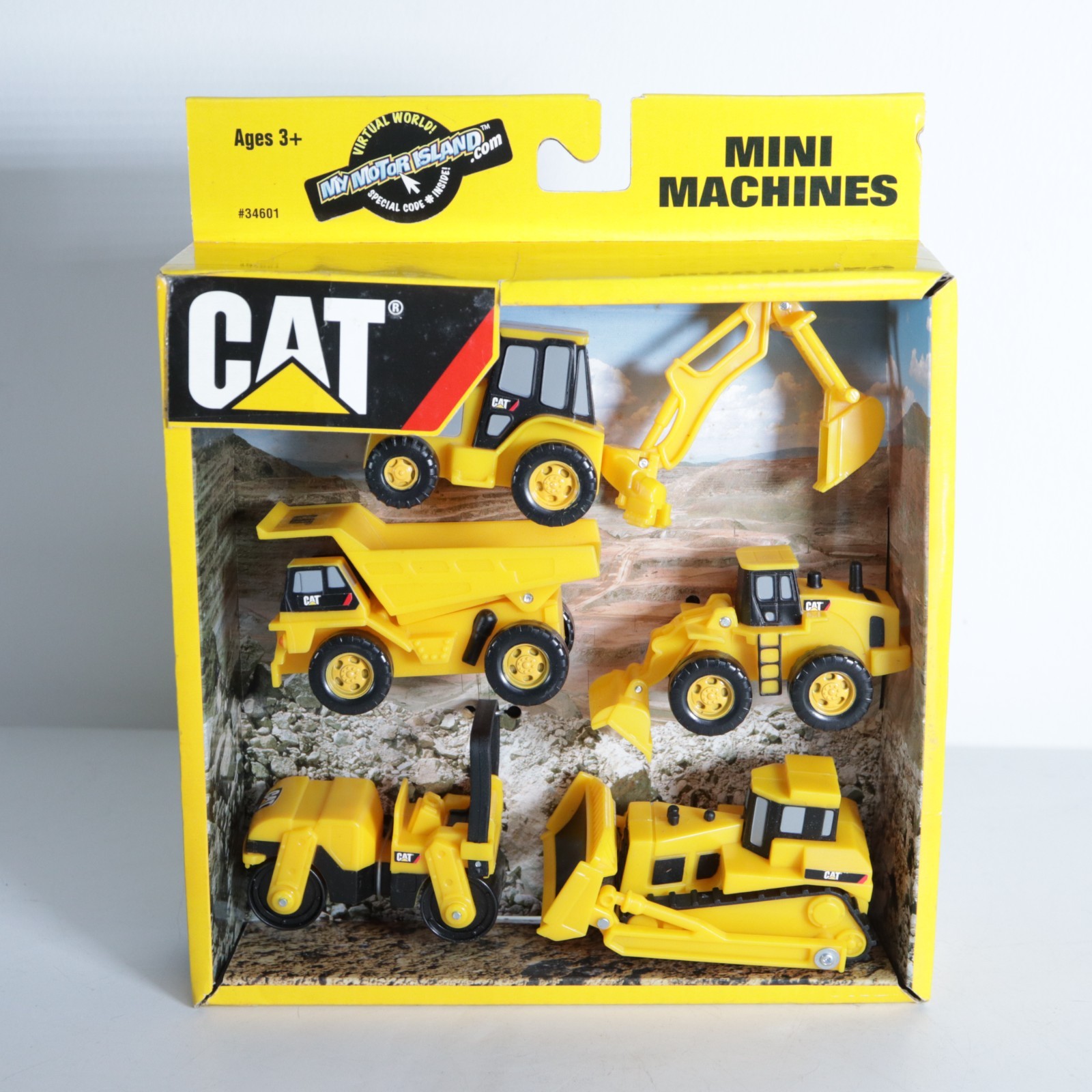 CAT Mini Machines Toy Set – Pack of 5 2010 Equipped Play