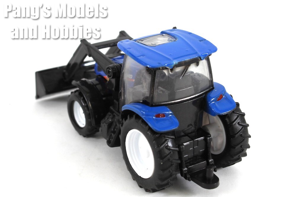 4 Inch New Holland Tractor T6 with Loader 1/48 Scale Diecast & Plastic Model