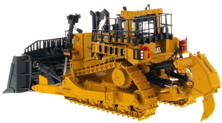 DIECAST MASTERS – Toro CATERPILLAR D11T with Driver and Metal Case – 1/50 …