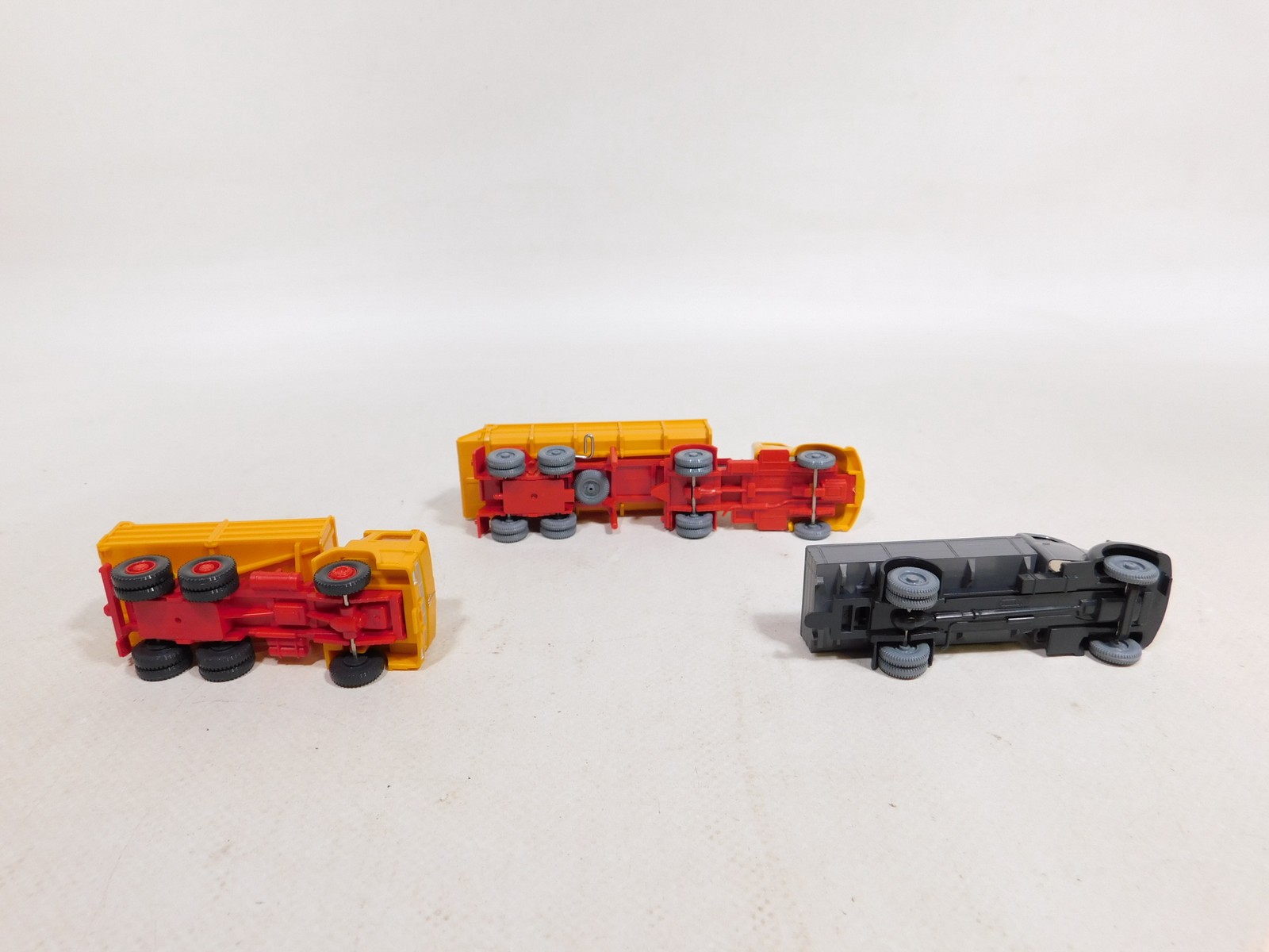 3x Wiking H0 1:87 Model Magirus Truck Dump Truck Dump Truck etc Mint #