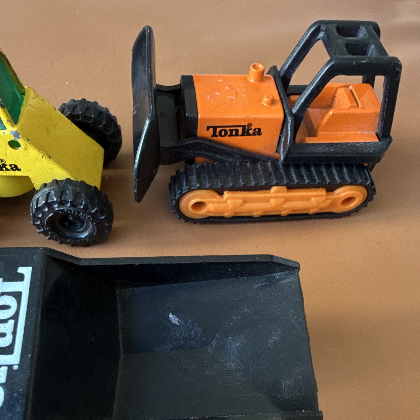 Tonka Mighty Mini Scale Diecast Construction Vehicle Lot Yellow/Black