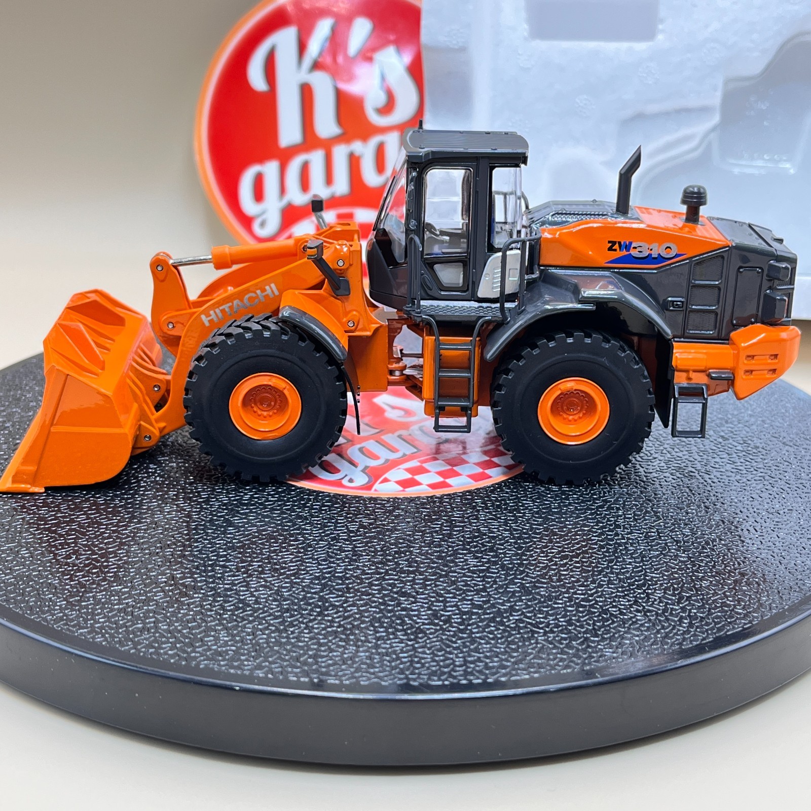 HITACHI 1/50 ZW310 Wheel Loader ZW-6 series Reliablue solutions orange metal
