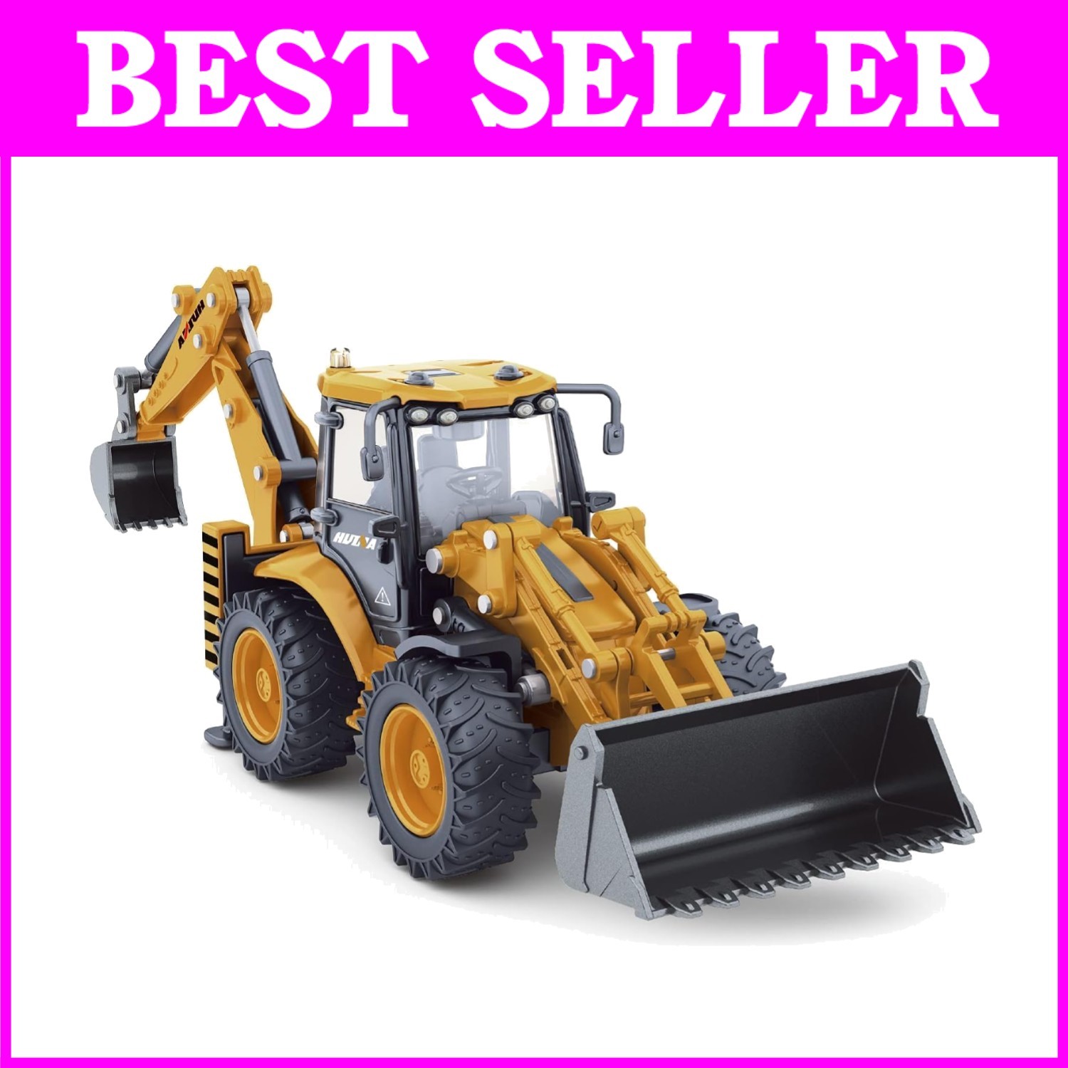 Die-cast Backhoe Loader Construction Vehicle