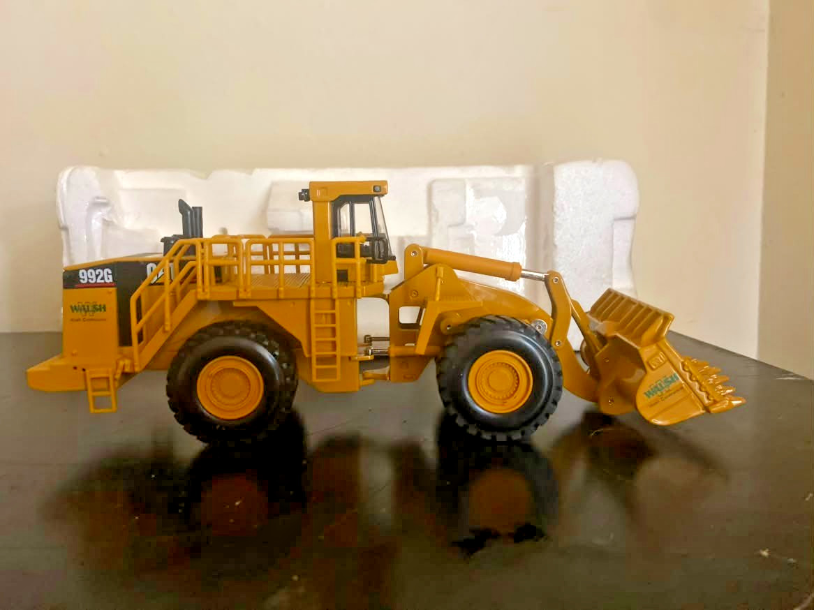 Norscot CAT Caterpillar 992G #55115 Walsh Construction Promotional 1:50 Diecast