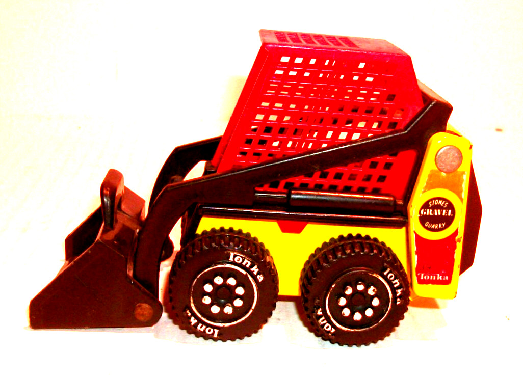Tonka Stones Gravel Quarry Skid Steer Bobcat Loader toy from 1978