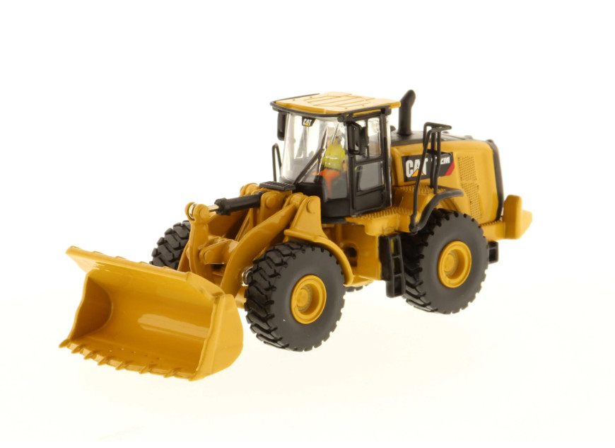 1:87 DM CAT972M Wheel Loader Construction Equipment Machine Diecast Model