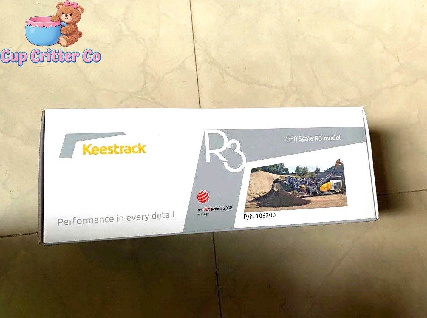 1/50 Scale KEESTRACK Crusher DESTROYER R3 Diecast Model Collection Toy Gift